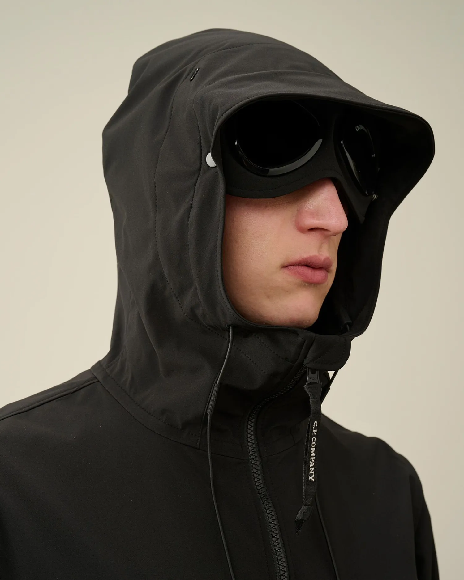 Flash Sale C.P. Company 50 Fili Gum Mixed Explorer-Jakke Stovregn Gra