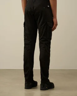 Fashion C.P. Company 50 Fili Lose Bukser Mood Indigo-Blue