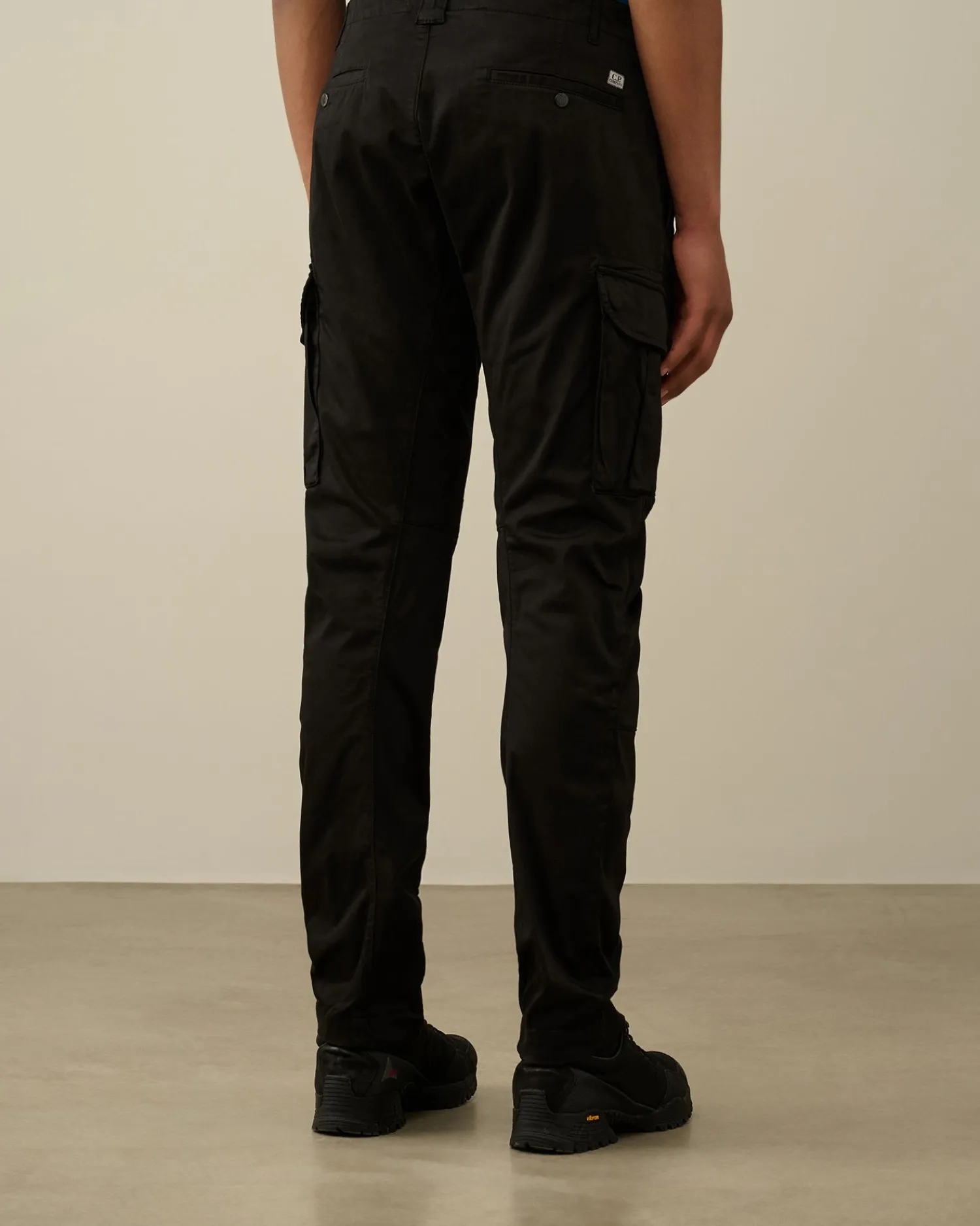 Fashion C.P. Company 50 Fili Lose Bukser Mood Indigo-Blue