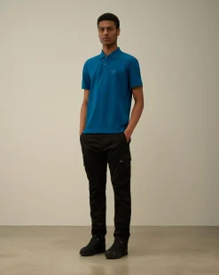 Fashion C.P. Company 50 Fili Lose Bukser Mood Indigo-Blue