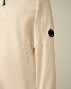 Online C.P. Company 30/1 Fleece Artisanal Haettetroje Stovregn Gra