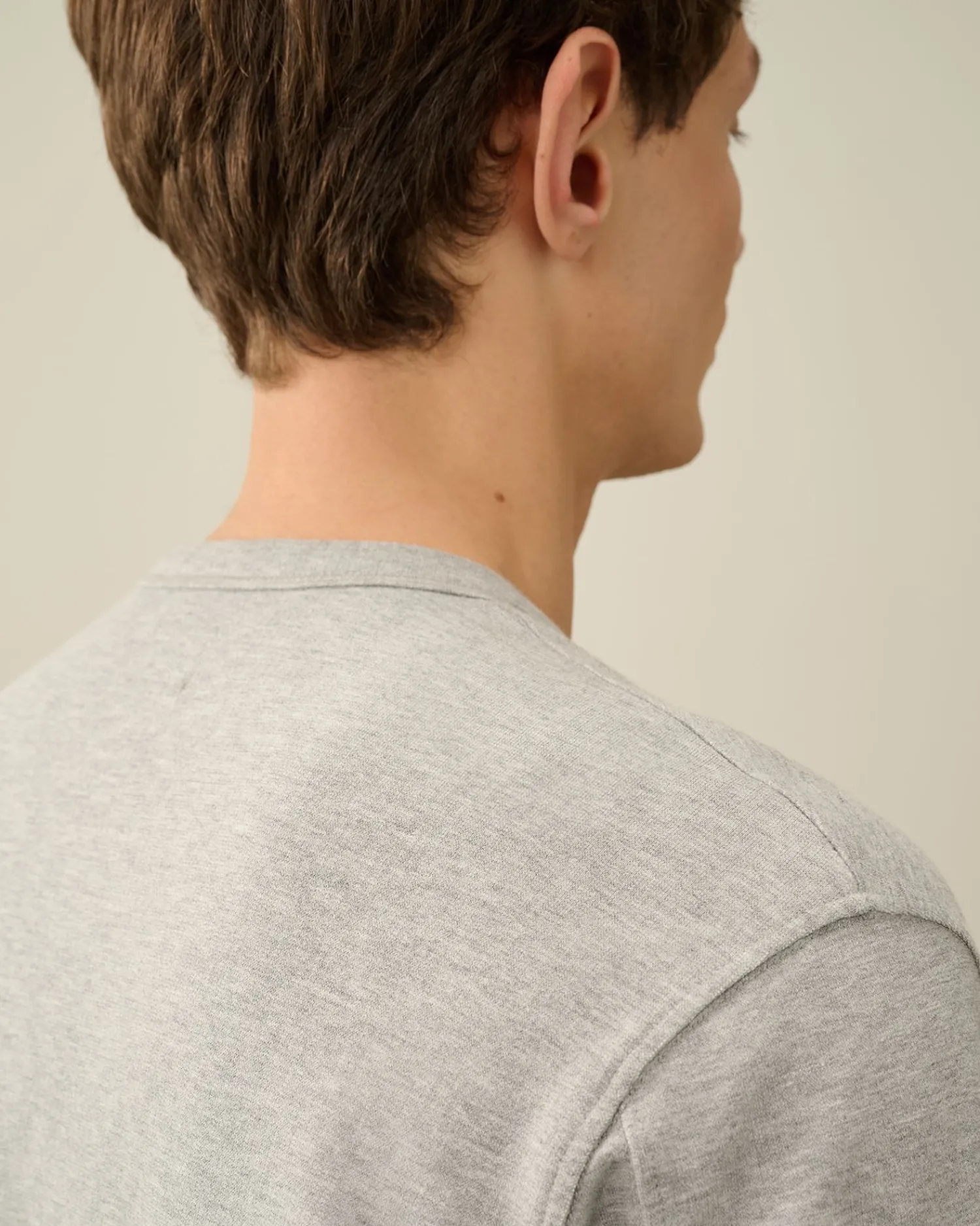 Sale C.P. Company 30/1 Fleece Artisanal Haettetroje Gaze Hvid