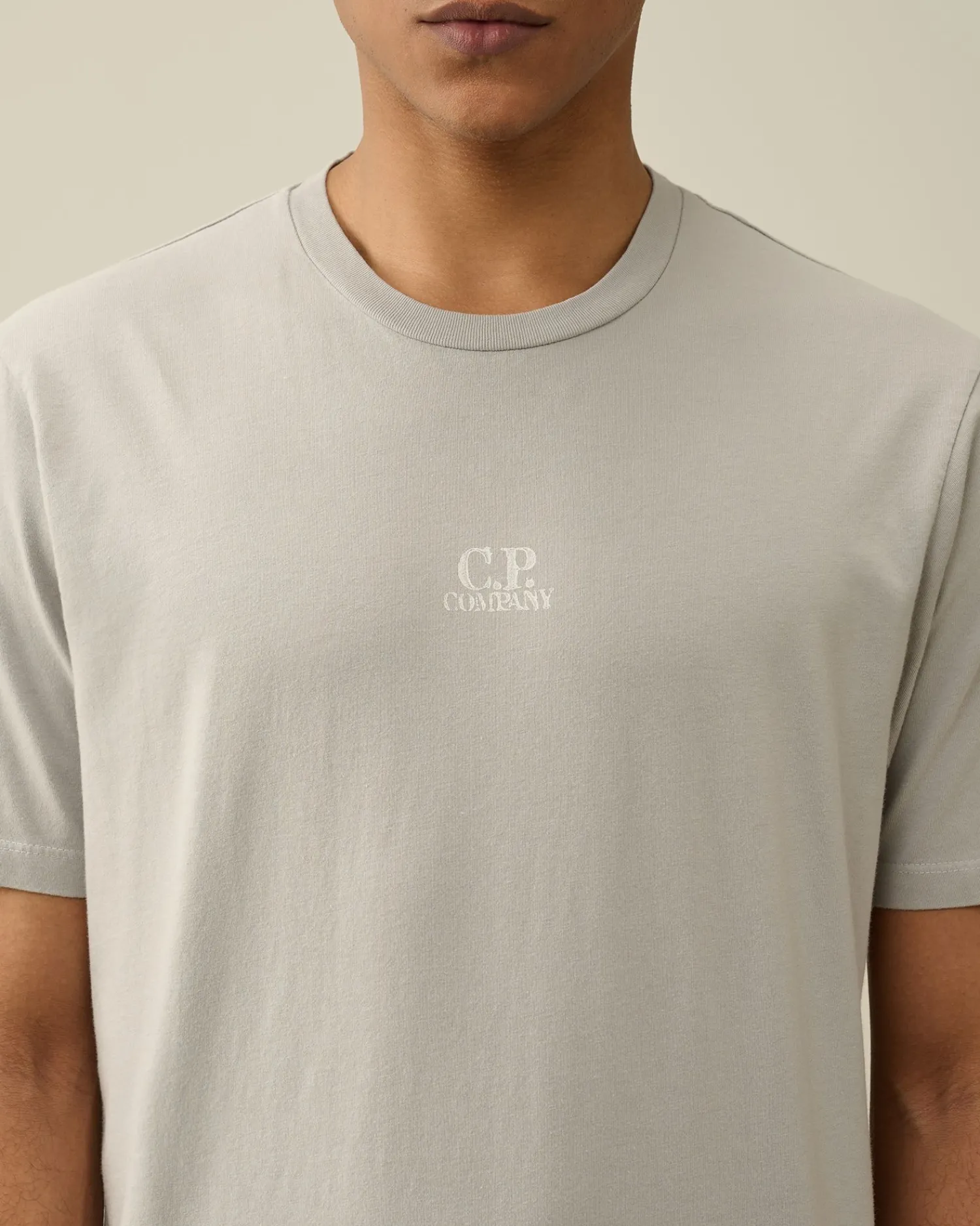Cheap C.P. Company 24/1 Jersey Artisanal British Sailor T-Shirt Wienerbrod Shell-Orange
