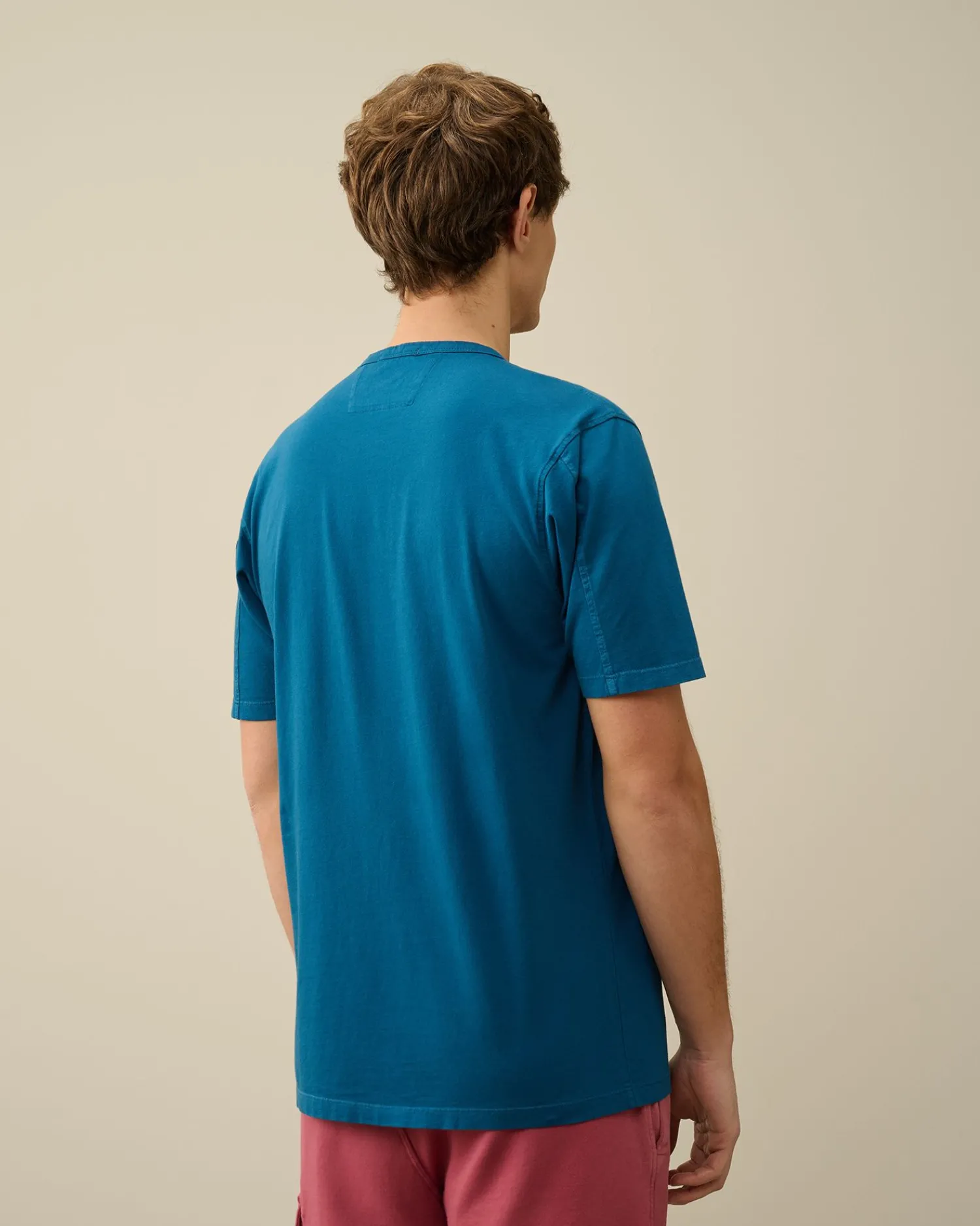 Store C.P. Company 20/1 Jersey Boxy Langaermet T-Shirt Sort