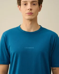 Store C.P. Company 20/1 Jersey Boxy Langaermet T-Shirt Sort