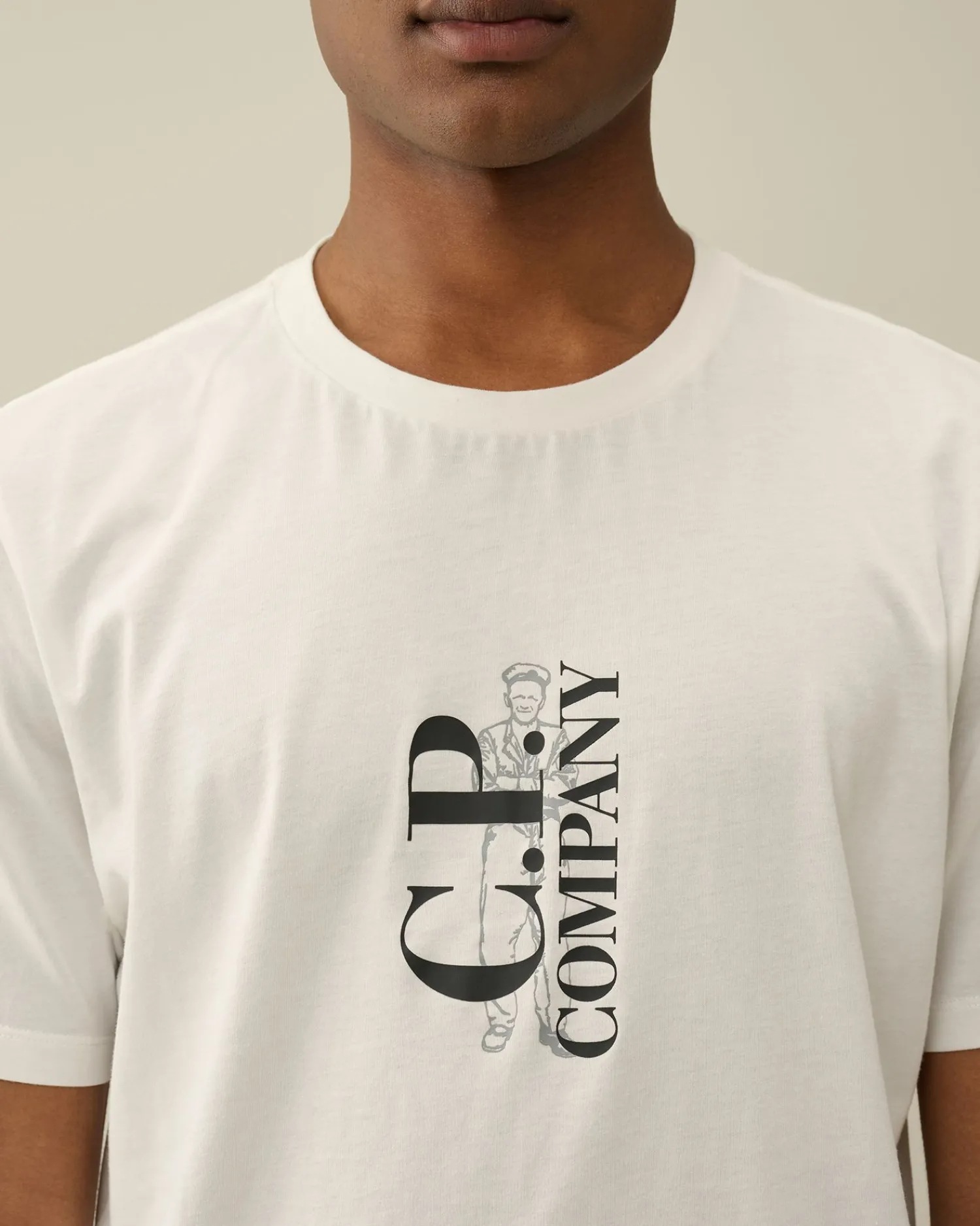 Flash Sale C.P. Company 1020 Jersey British Sailor T-Shirt Sort