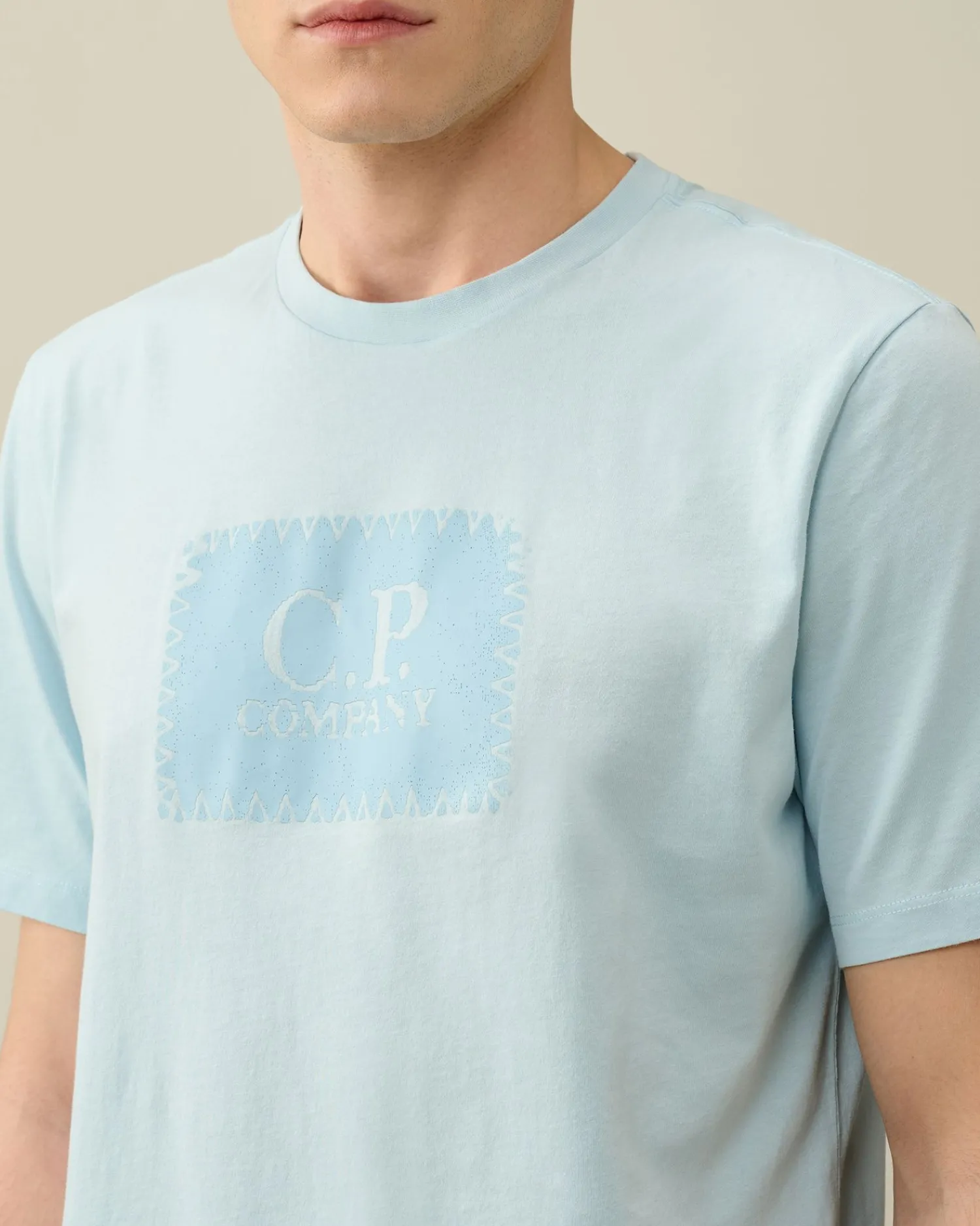 Flash Sale C.P. Company 1020 Jersey British Sailor T-Shirt Stovregn Gra