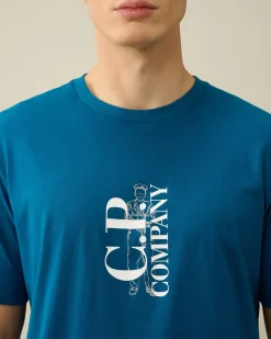 Store C.P. Company 30/1 Jersey British Sailor T-Shirt Blaek Bla