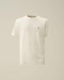 Shop C.P. Company 24/1 Jersey Facili-Tees Grafisk T-Shirt Gaze Hvid
