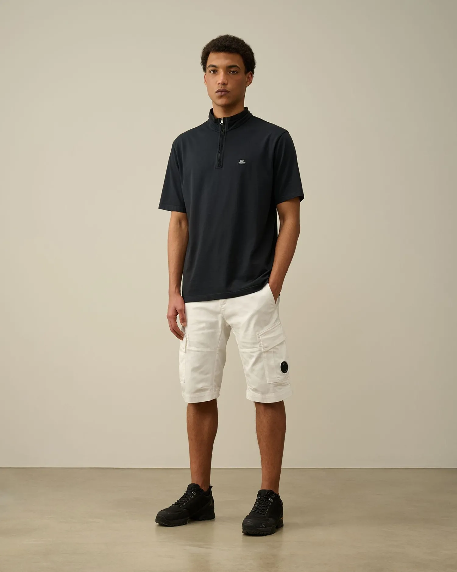 Cheap C.P. Company 20/1 Jersey Flap Pocket T-Shirt Andegron