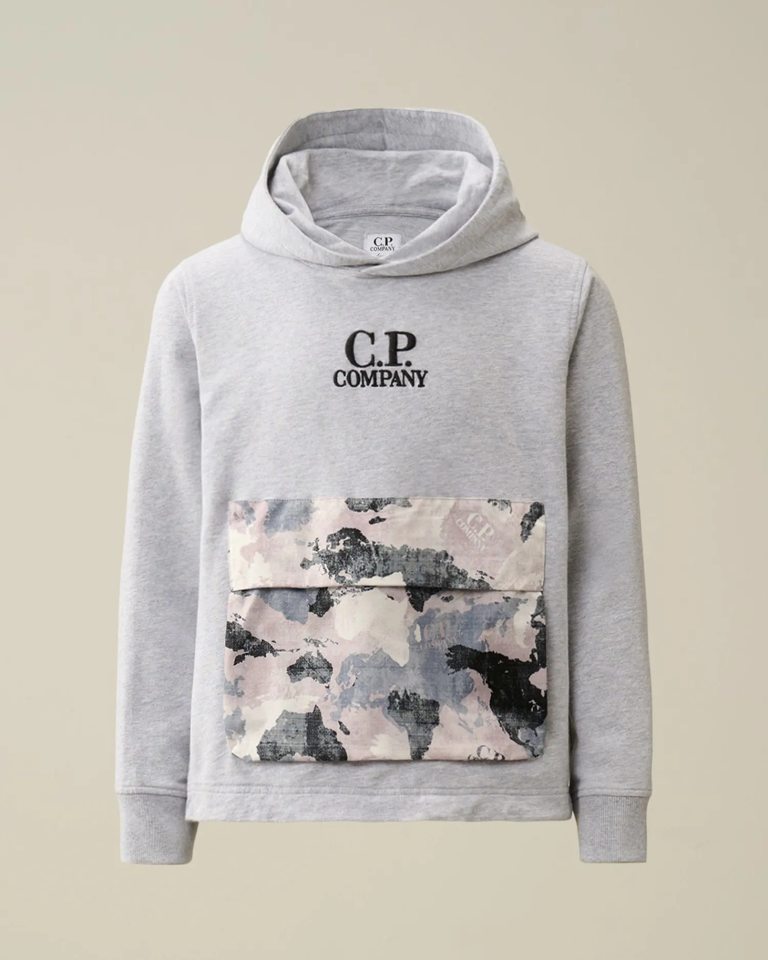 Clearance C.P. Company 30/1 Jersey Goggle T-Shirt Blaek Bla