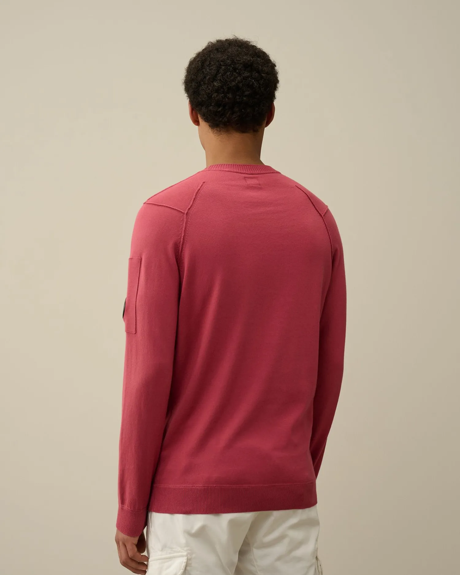 Sale C.P. Company 30/1 Jersey Grafisk T-Shirt Sort
