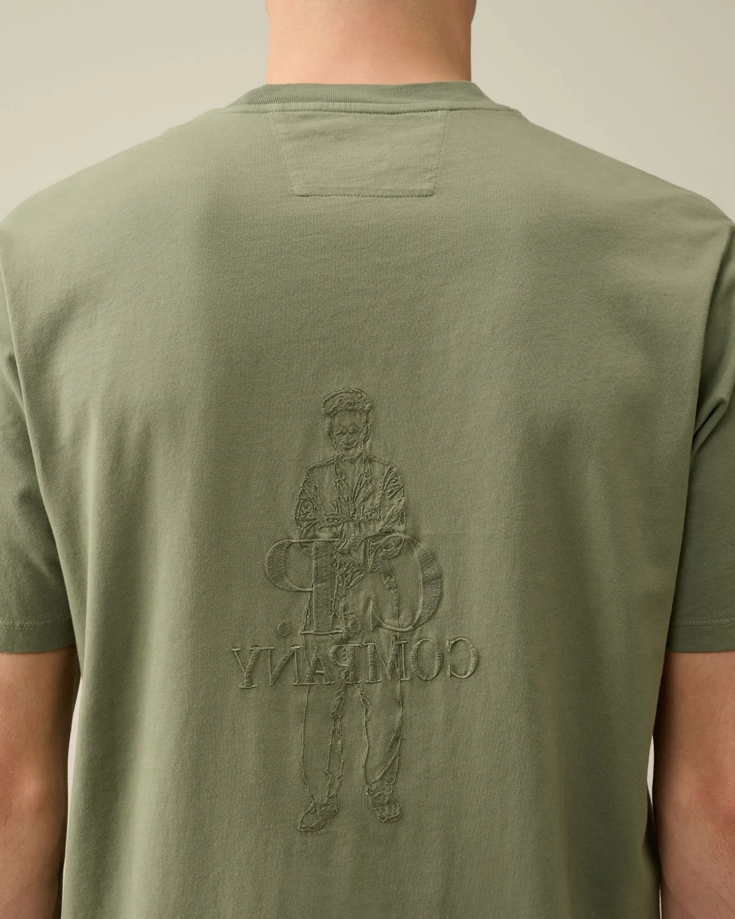 Hot C.P. Company 1020 Jersey Pocket Polo Shirt Green Bay