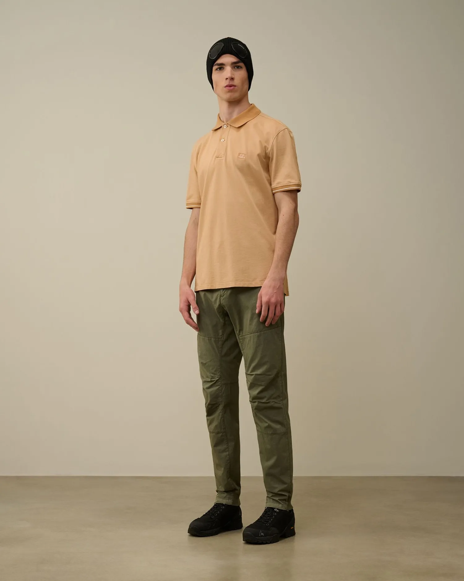 Store C.P. Company 20/1 Jersey Pocket T-Shirt Pistacie Shell-Beige