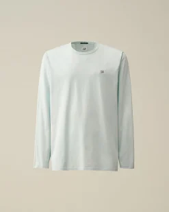Sale C.P. Company 24/1 Jersey Resist Dyed Pocket T-Shirt Hvid Paere