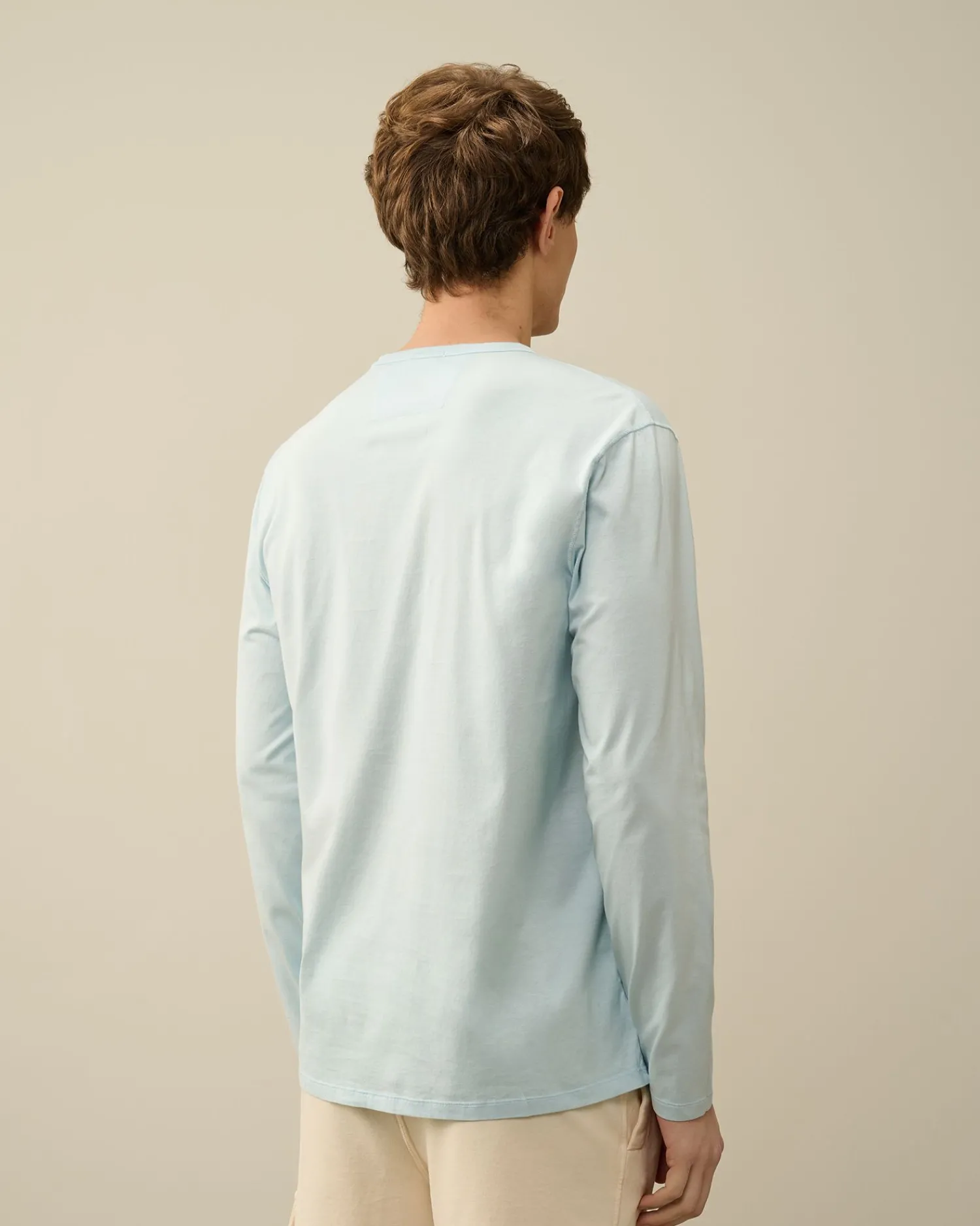 Sale C.P. Company 24/1 Jersey Resist Dyed Pocket T-Shirt Hvid Paere