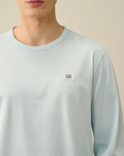 Sale C.P. Company 24/1 Jersey Resist Dyed Pocket T-Shirt Hvid Paere