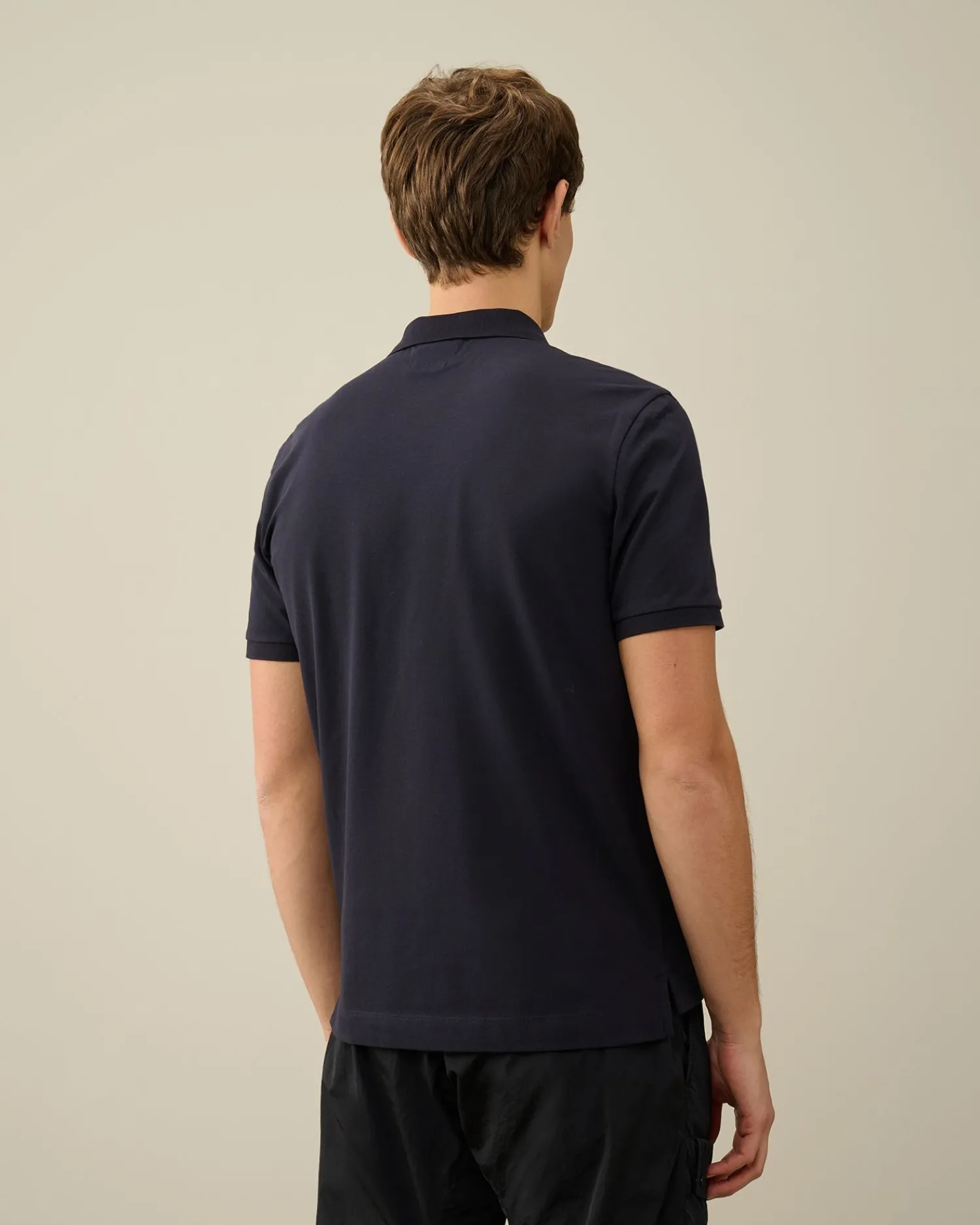Online C.P. Company 70/2 Mercerized Jersey Langaermet T-Shirt Total Eclipse-Blue