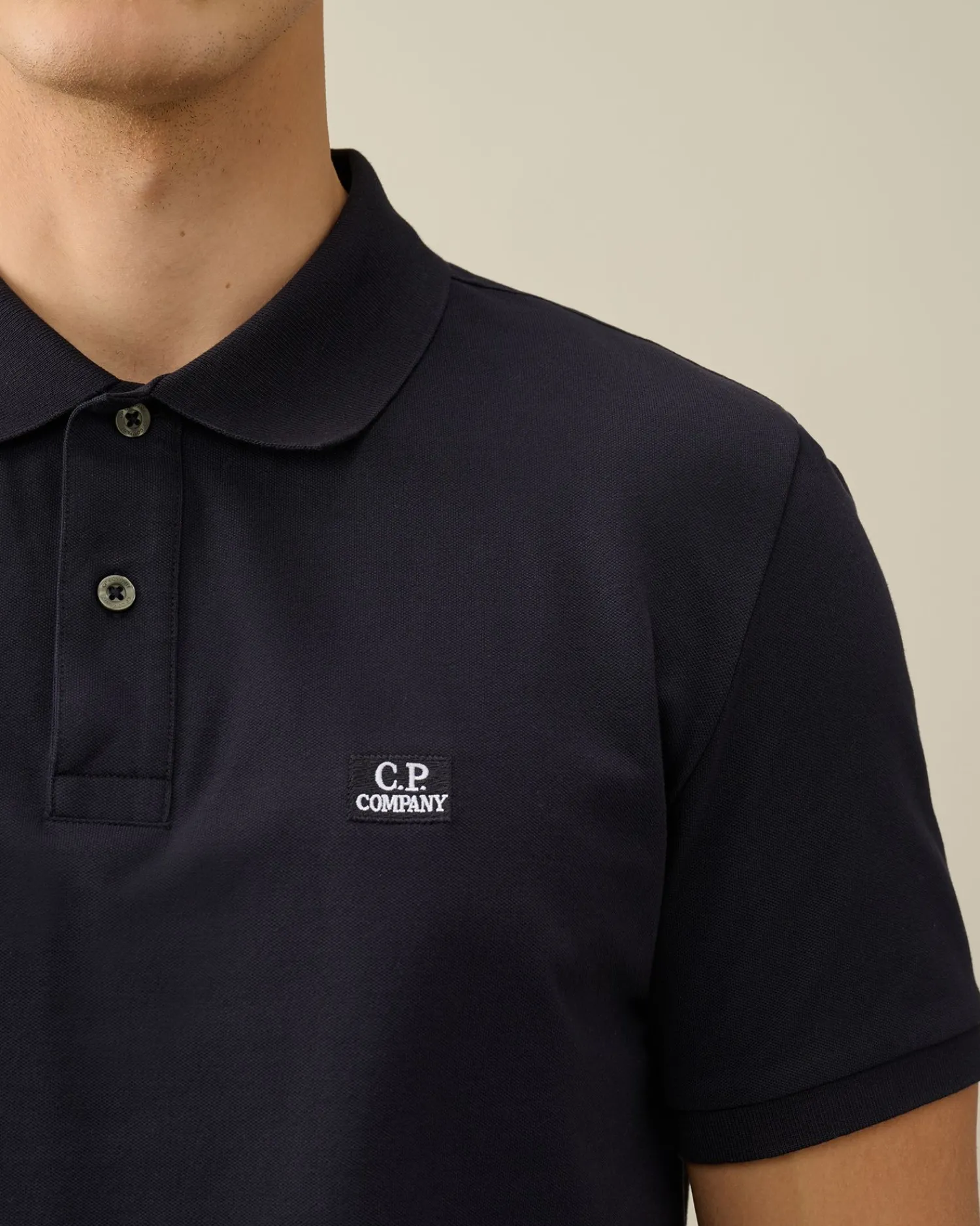 Online C.P. Company 70/2 Mercerized Jersey Langaermet T-Shirt Total Eclipse-Blue