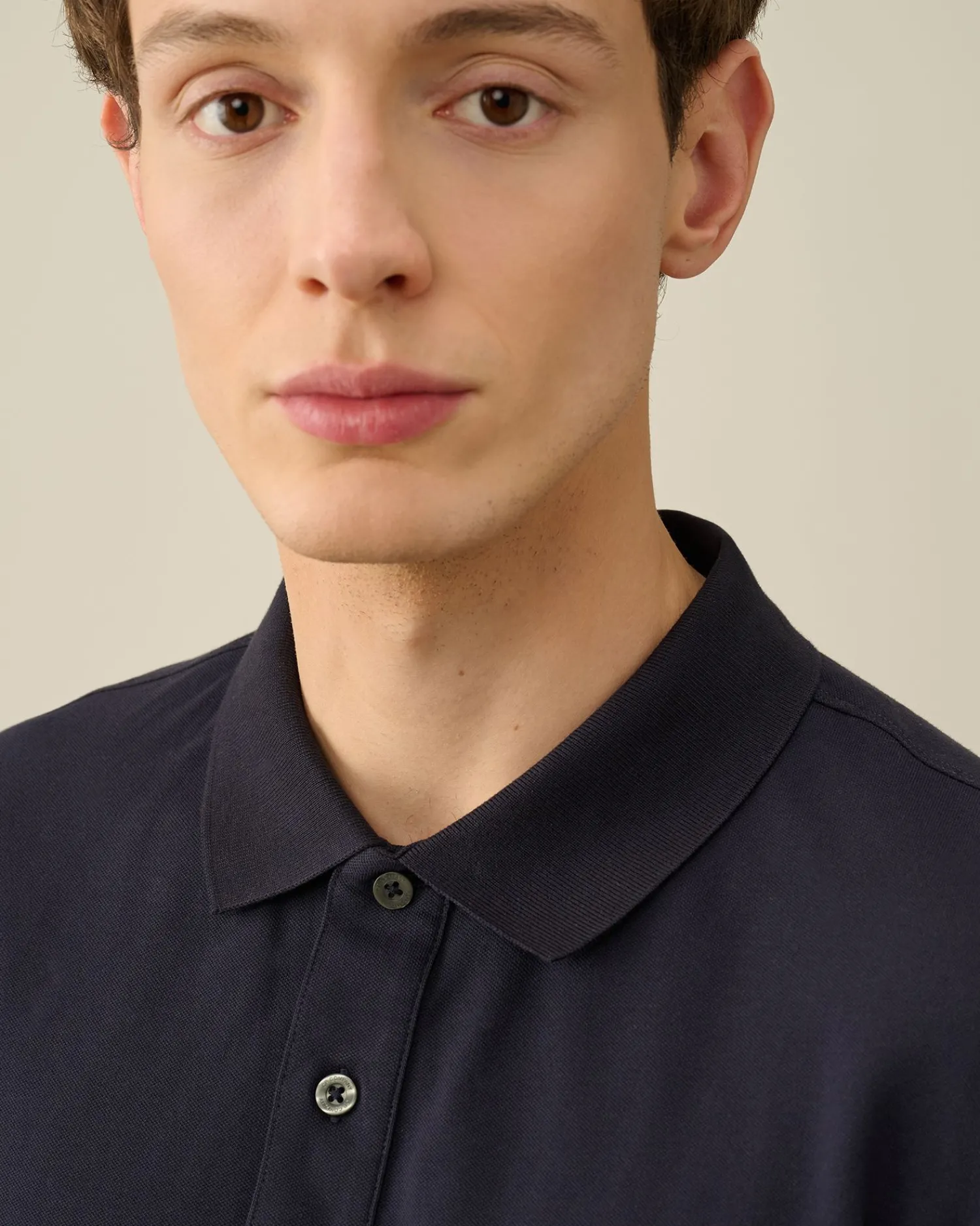 Online C.P. Company 70/2 Mercerized Jersey Langaermet T-Shirt Total Eclipse-Blue