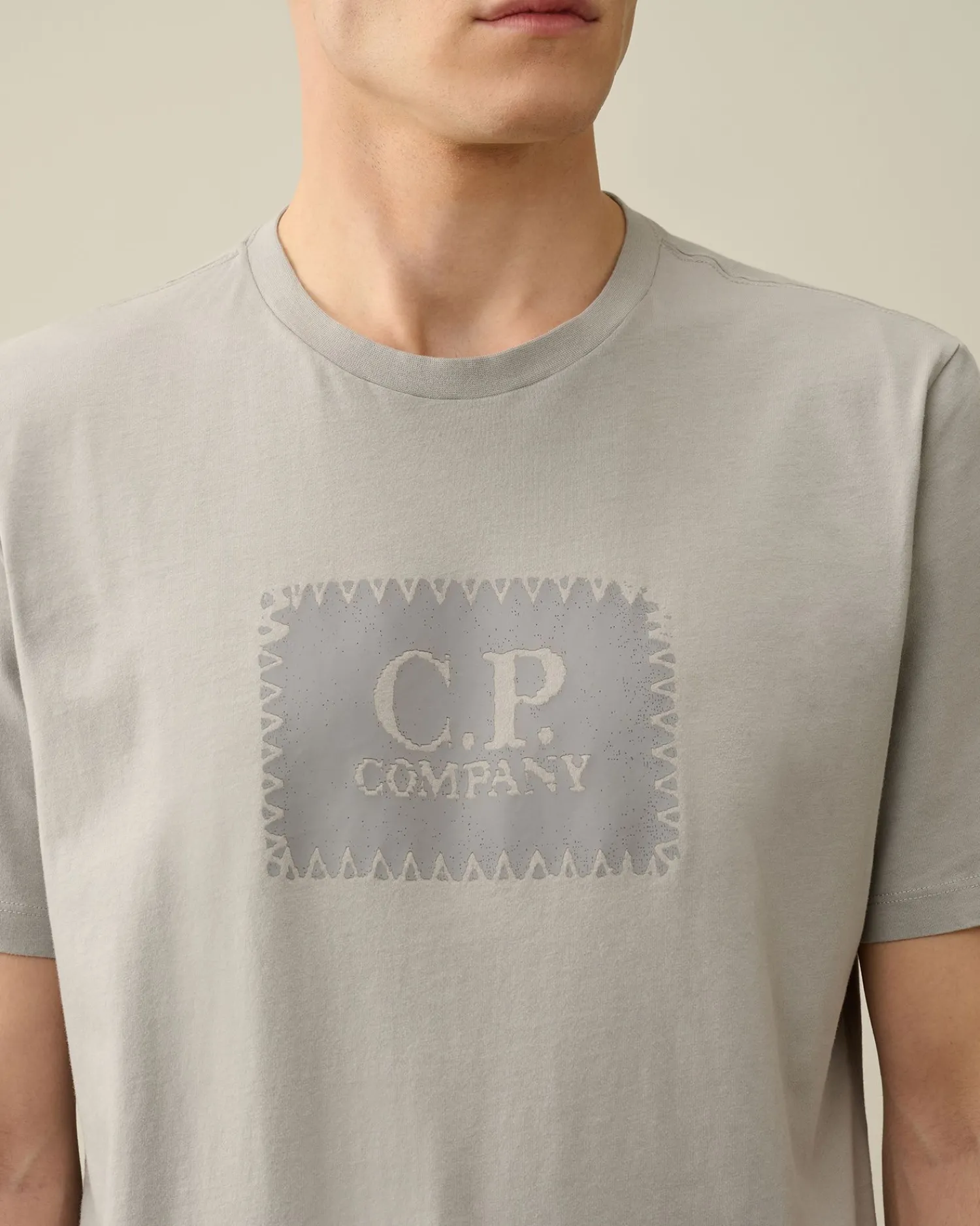Shop C.P. Company 70/2 Mercerized Jersey Logo T-Shirt Stjernelys Bla
