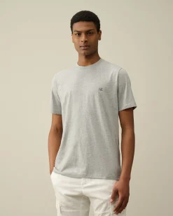 Store C.P. Company 70/2 Mercerized Jersey Logo T-Shirt Himmelsk Pink