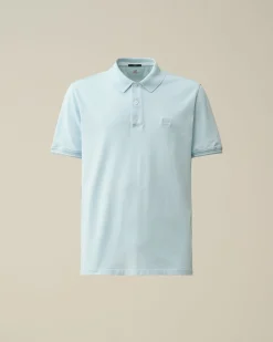 Cheap C.P. Company 70/2 Mercerized Jersey Polo Shirt Andegron