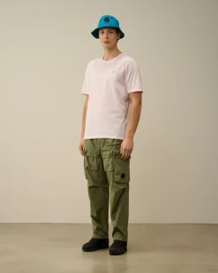 Best Sale C.P. Company 70/2 Mercerized Jersey T-Shirt Blaek Bla
