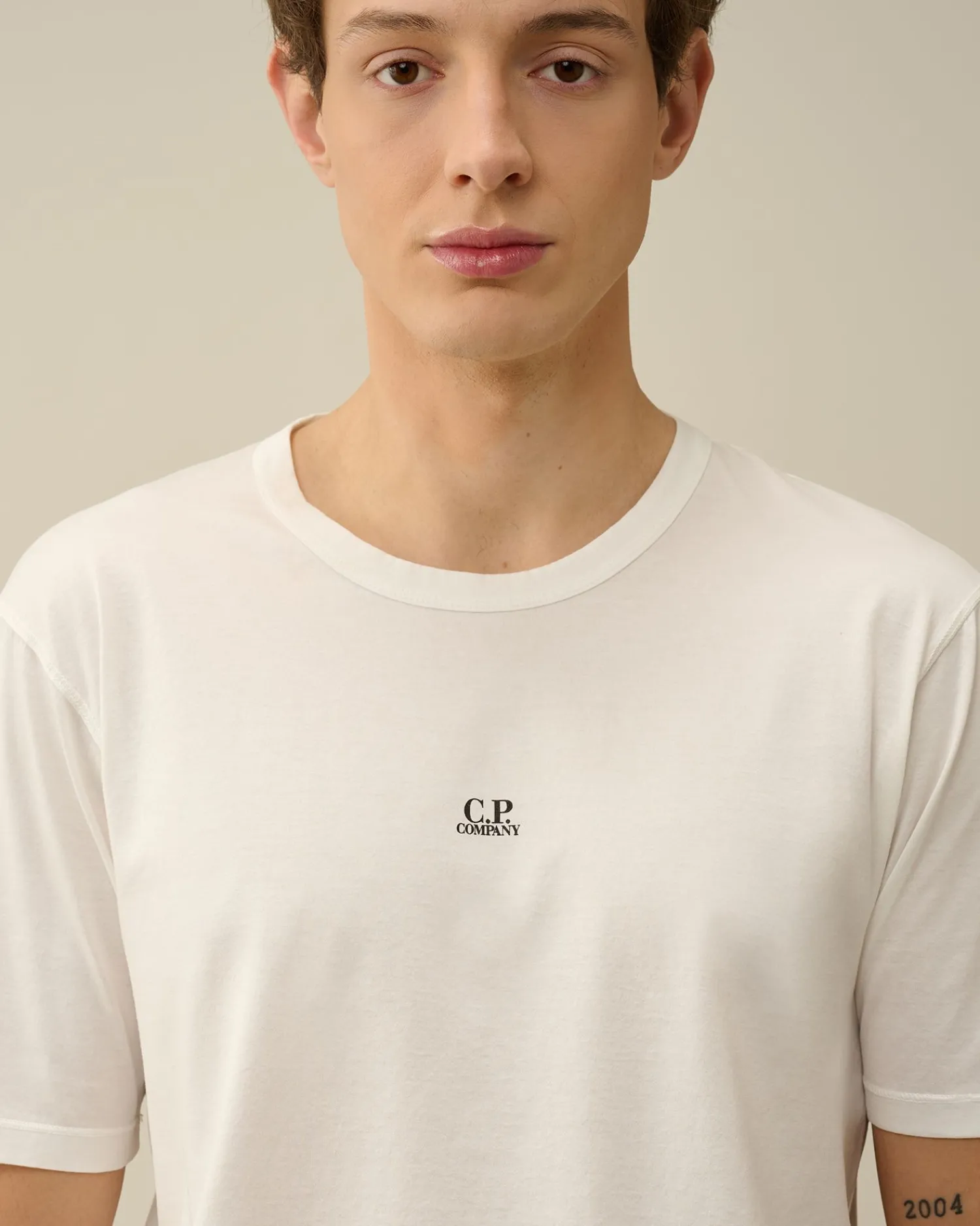 New C.P. Company 70/2 Mercerized Jersey T-Shirt Total Eclipse-Blue