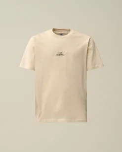 Hot C.P. Company 70/2 Mercerized Jersey T-Shirt Stjernelys Bla
