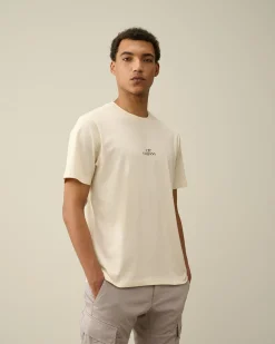 Hot C.P. Company 70/2 Mercerized Jersey T-Shirt Stjernelys Bla