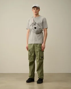Store C.P. Company 24/1 Piquet Resist Dyed Polo Shirt Himmelsk Pink