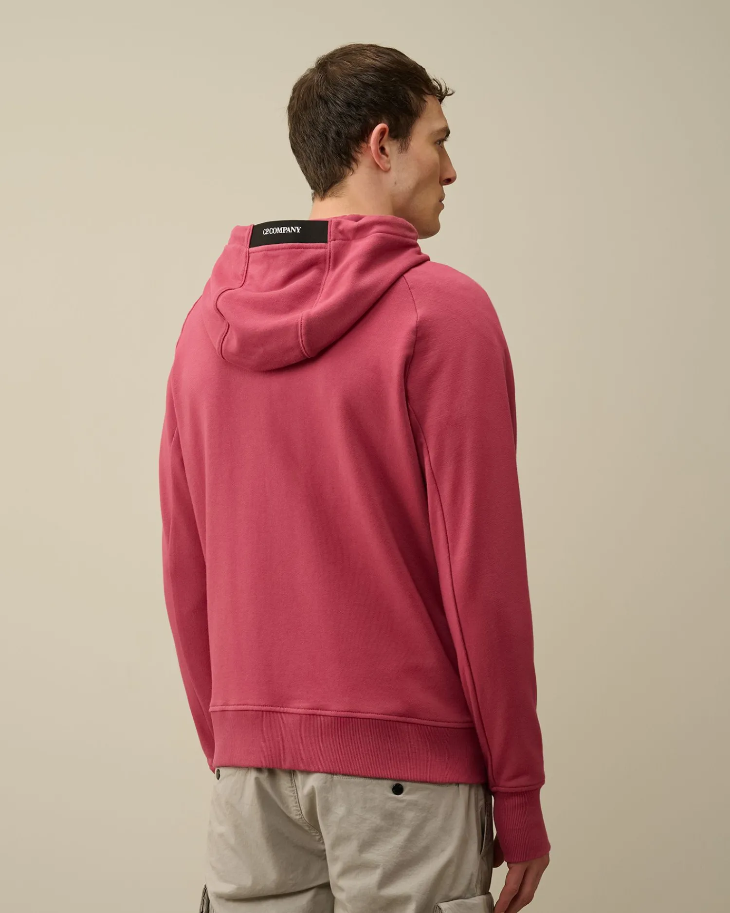 Best C.P. Company 30/1 Svampe Fleece Kortaermet Sweatshirt Agave Gron