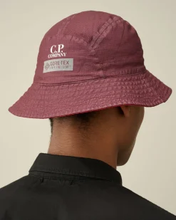 New C.P. Company Beanie Af Bomuldsbriller Gra Melange