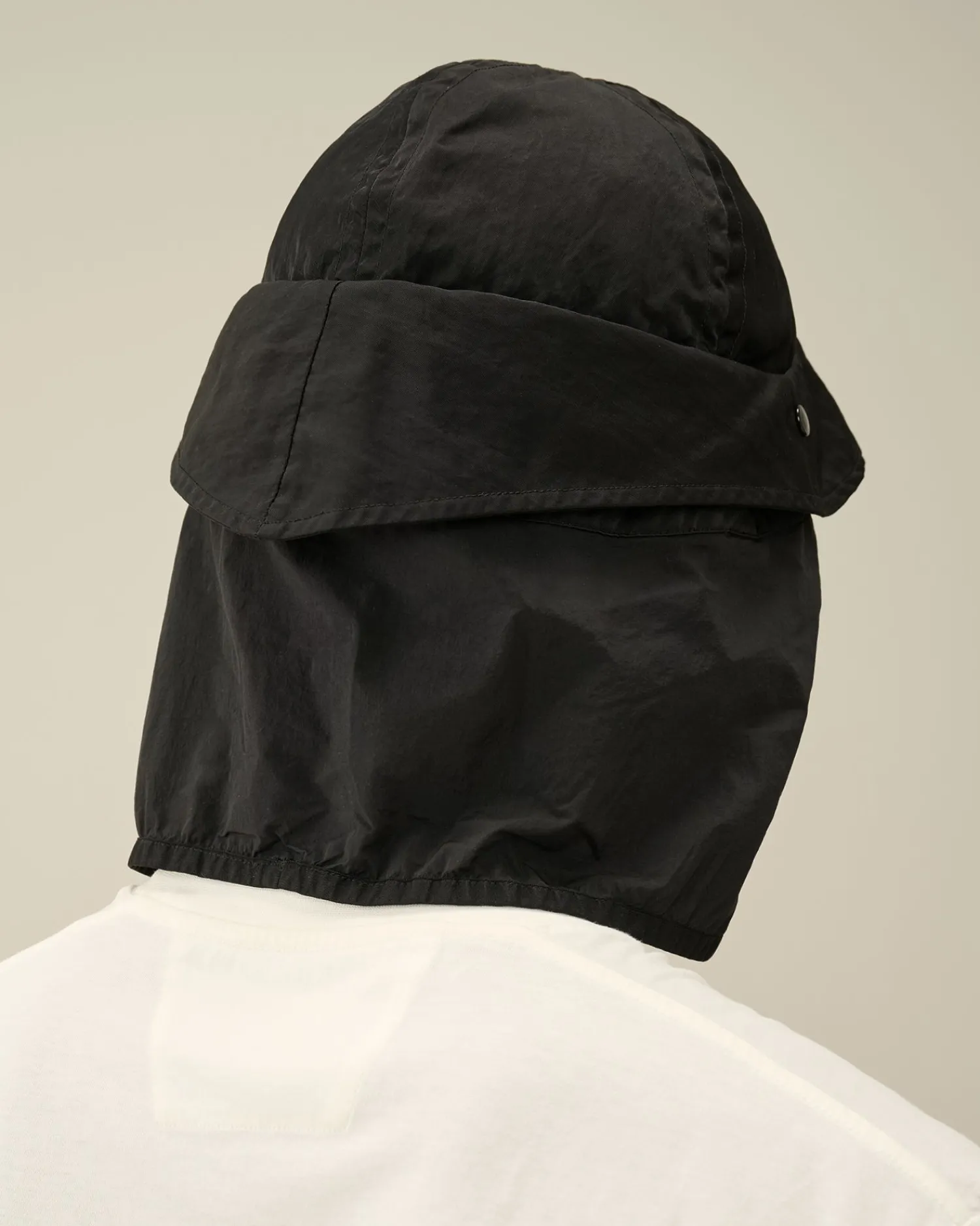 Best C.P. Company Beanie Af Bomuldsbriller Guld Flamme-Orange