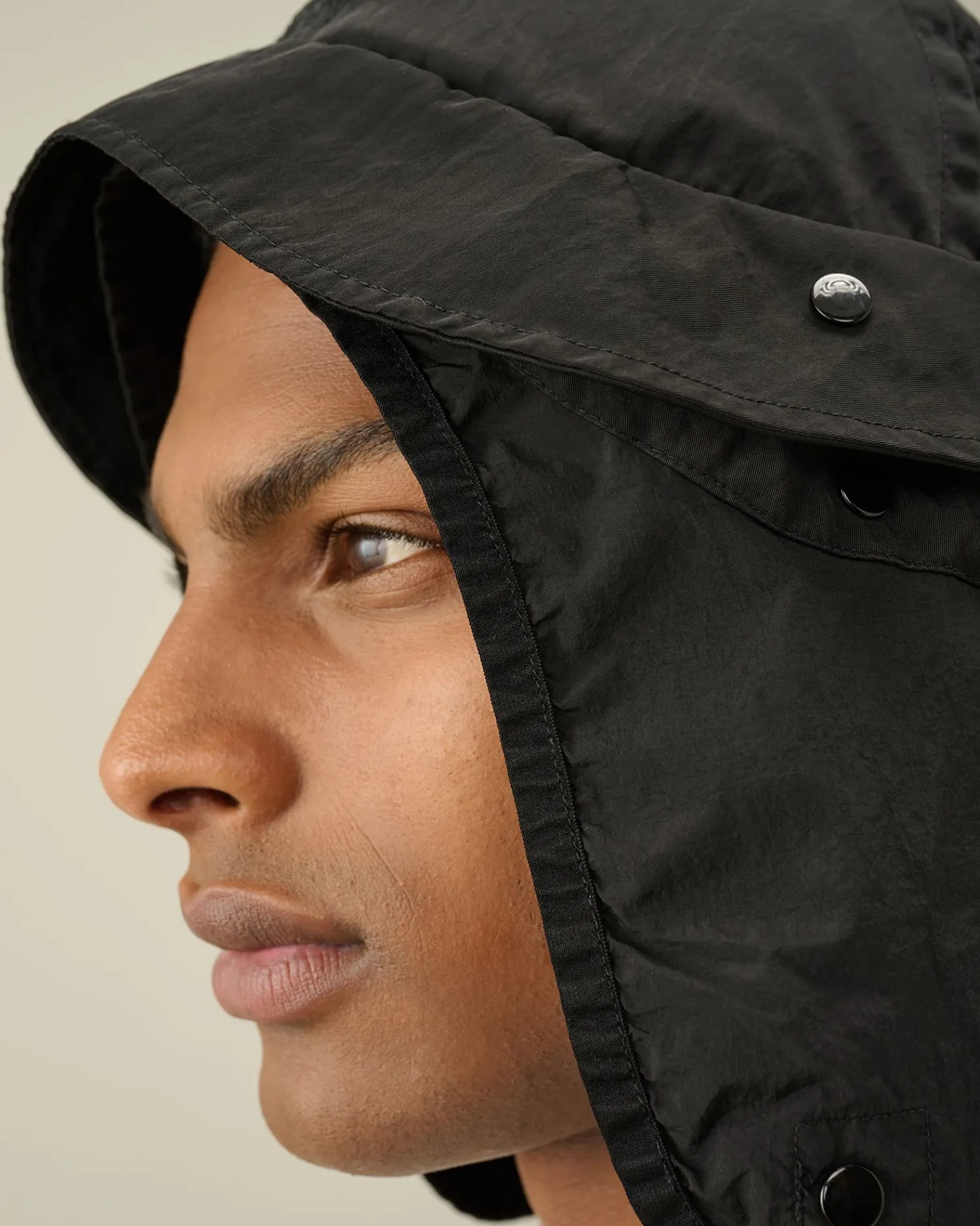 Best C.P. Company Beanie Af Bomuldsbriller Guld Flamme-Orange