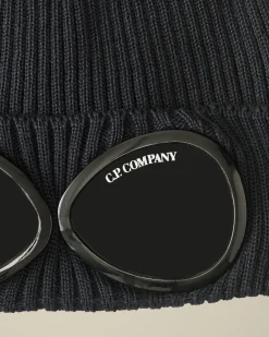 Outlet C.P. Company Beanie I Bomuldsbriller Til Børn Agave Gron