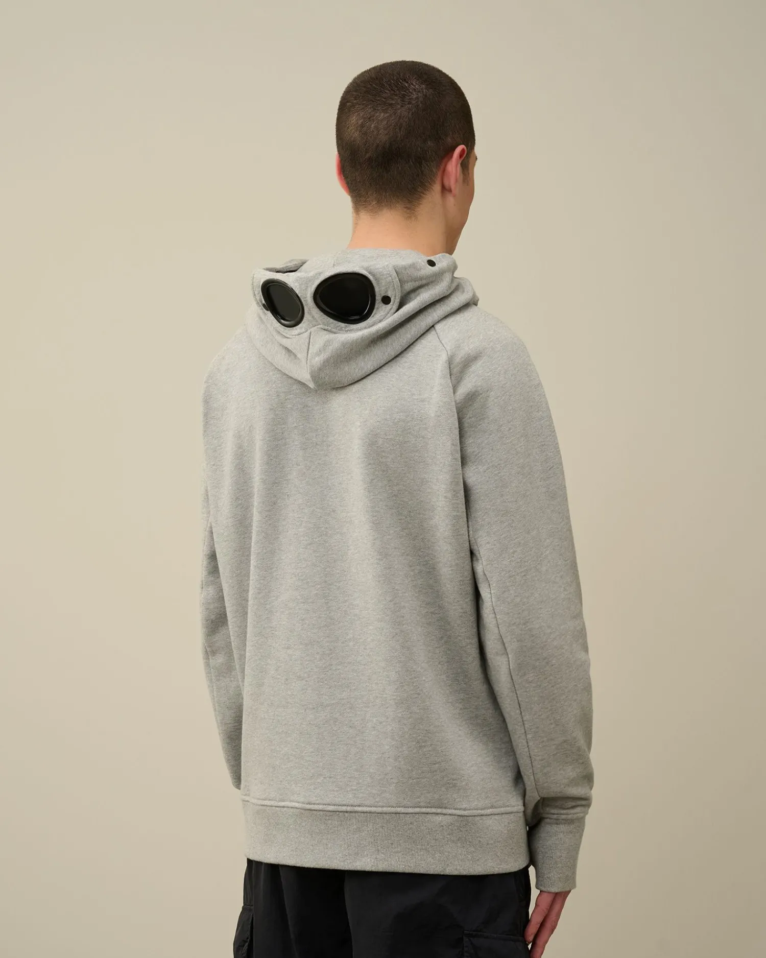 Sale C.P. Company Blandet Haettetroje I Bomuldsfleece Agave Gron