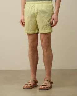 Sale C.P. Company Blu Utility Shorts Stenblege-Bla