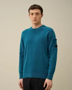 Hot C.P. Company Bomuld Crepe Jumper Gaze Hvid