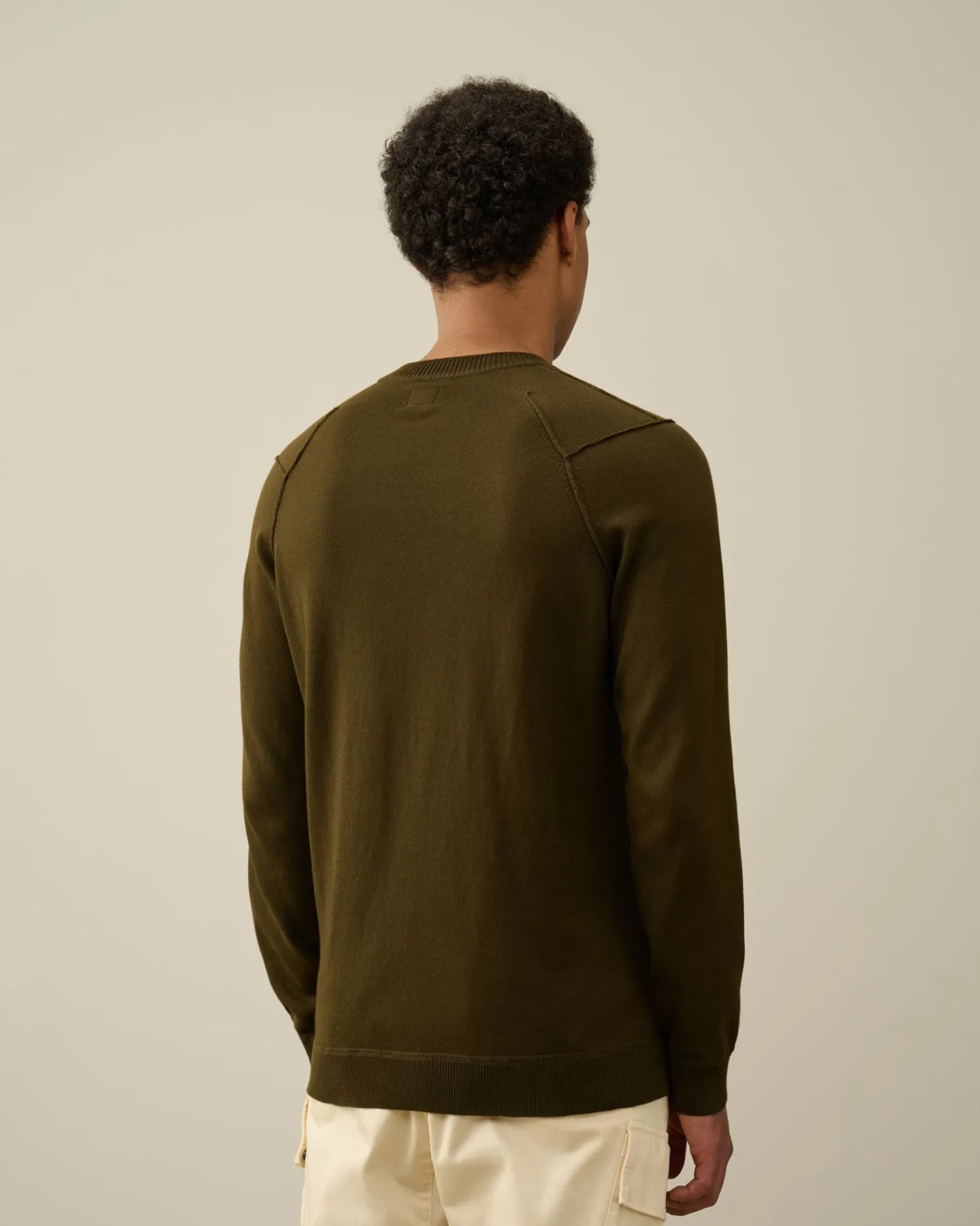 Best C.P. Company Bomuld Crepe Jumper Stovregn Gra