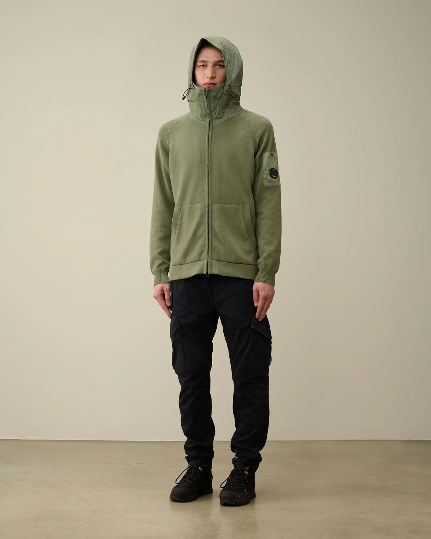 Sale C.P. Company Bomuld Crepe Jumper Himmelsk Pink