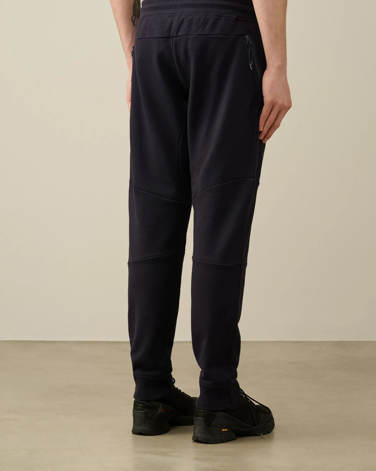 Discount C.P. Company Bomuld Fleece Mixed Cargo Shorts Stovregn Gra
