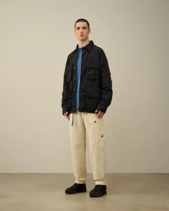 Online C.P. Company Bomuld Popeline Overshirt Andegron