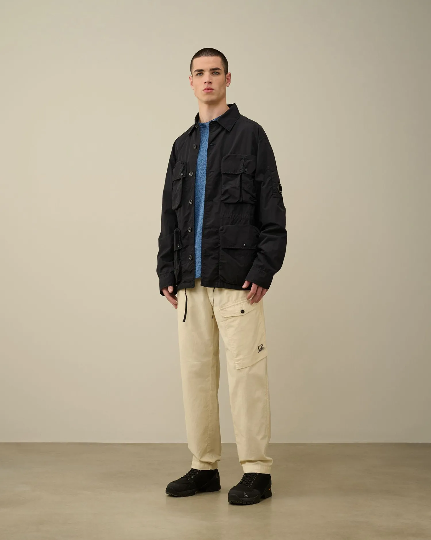 Online C.P. Company Bomuld Popeline Overshirt Andegron