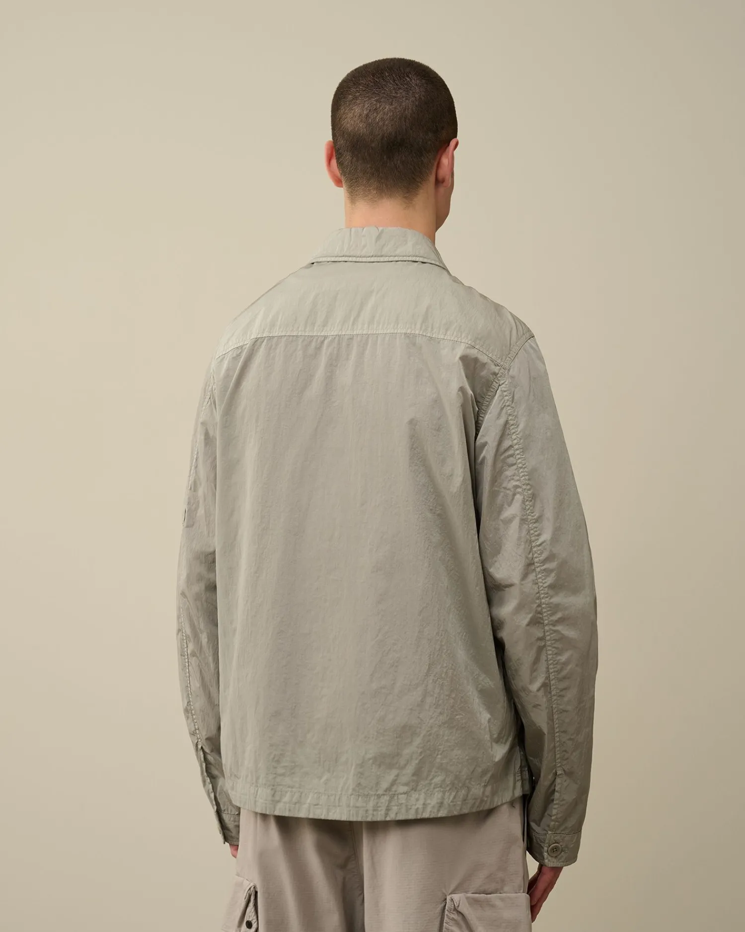 Best Sale C.P. Company Bomuld Popeline Overshirt Sort
