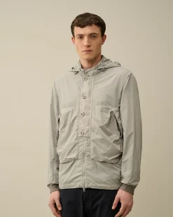 Discount C.P. Company Chrome-R Pocket Overshirt Himmelsk Pink