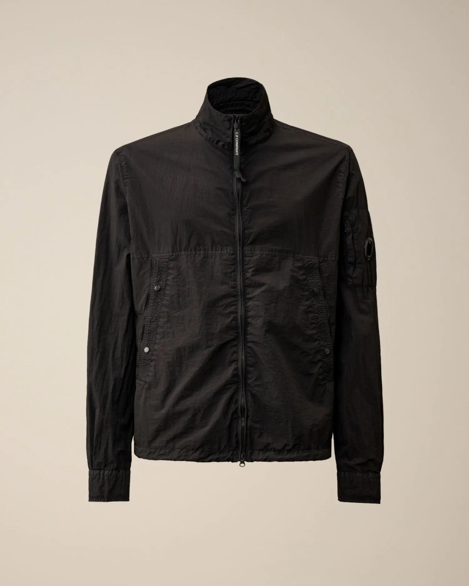 New C.P. Company Chrome-R Pocket Overshirt Stovregn Gra