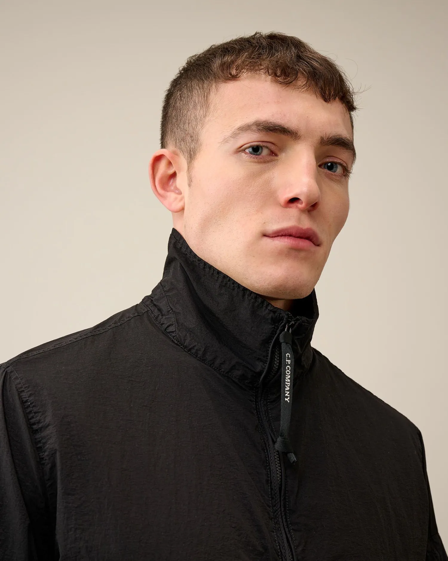 New C.P. Company Chrome-R Pocket Overshirt Stovregn Gra