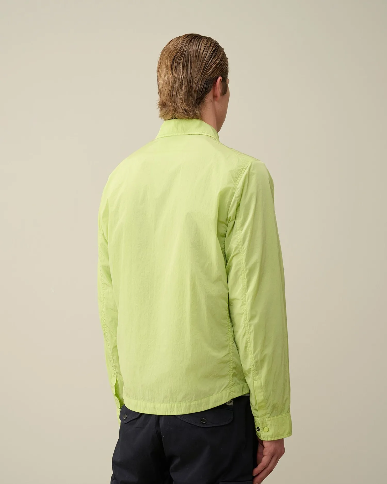 Shop C.P. Company Chrome-R Pocket Overshirt Stjernelys Bla